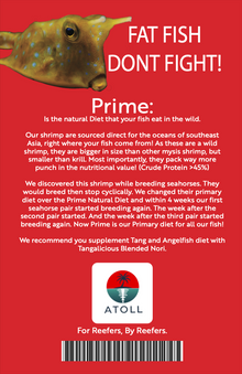 Prime Frozen Fish Food